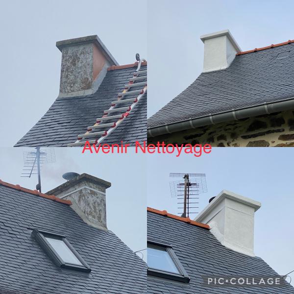 Rénovation souche de cheminée à Rennes